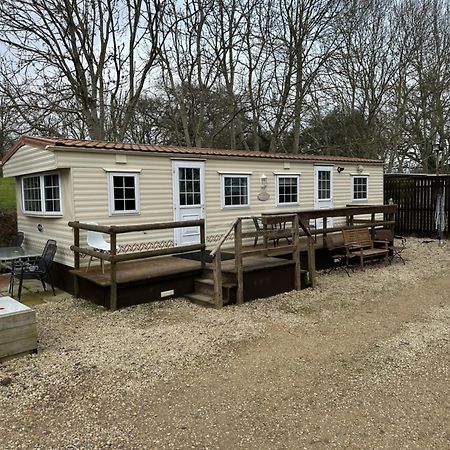 Static Mobile Home Set In Our 20 Acres Of Farmland Horspath Exterior foto
