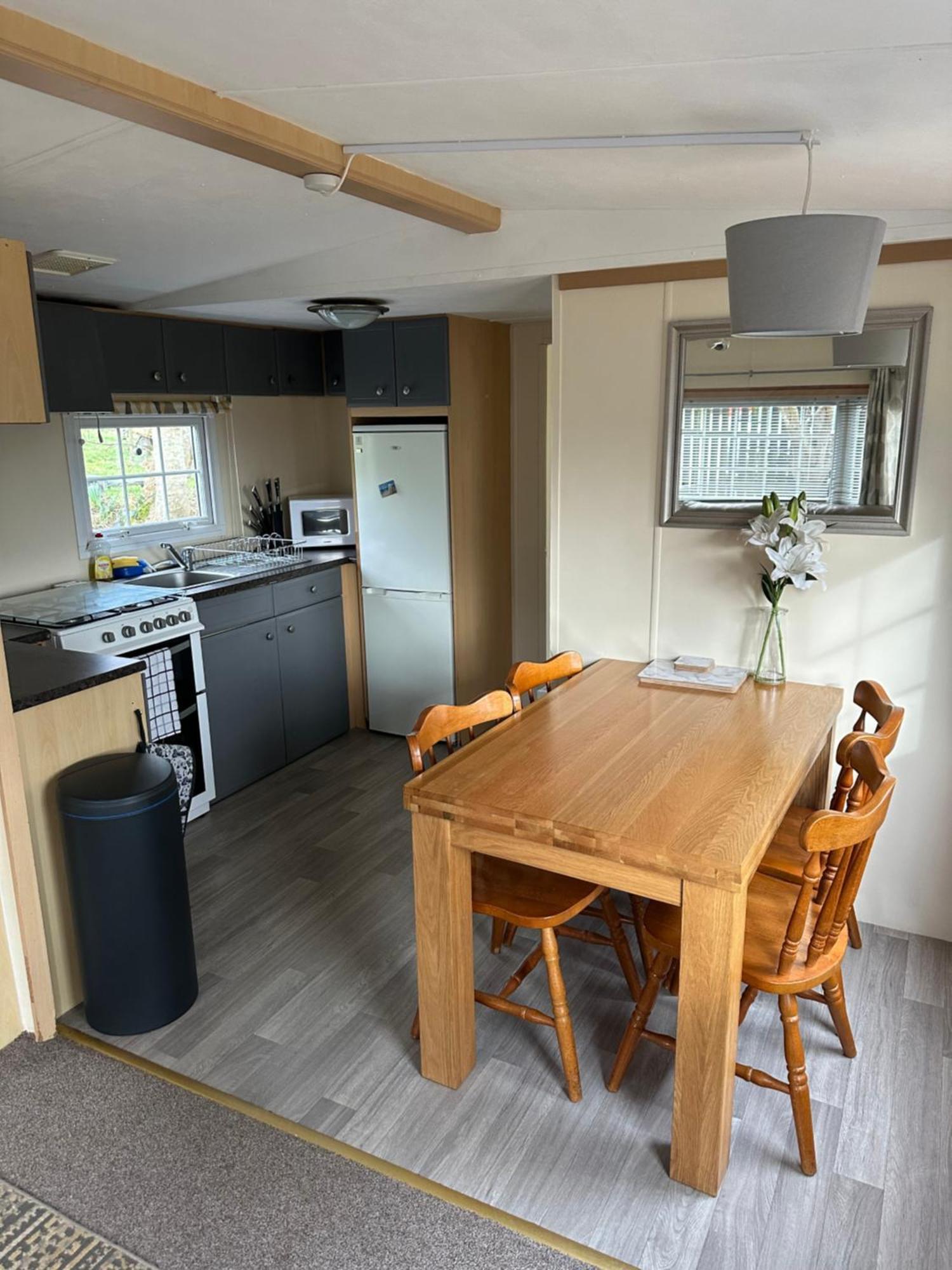 Static Mobile Home Set In Our 20 Acres Of Farmland Horspath Exterior foto